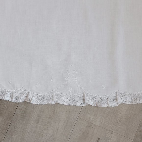 Feltman Brothers Baby Boys Take Me Home Gown with Hat - White with Blue Trim main image 0